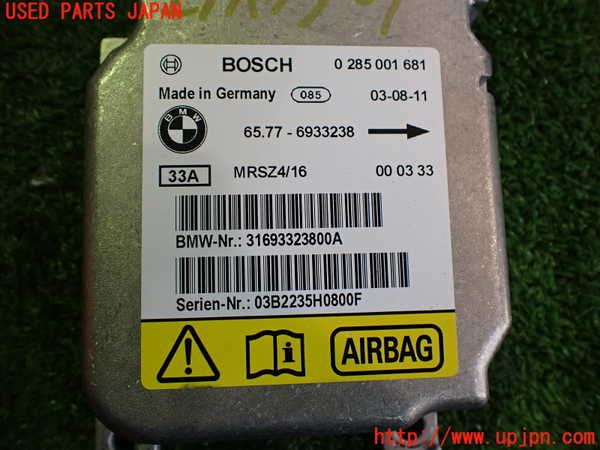 2UPJ-9240166145]BMW 318ti(AU20)エアバッグコンピューター 中古 (E46)_4