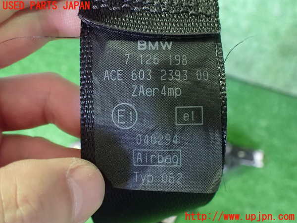 2UPJ-9240167045]BMW 318ti(AU20)運転席シートベルト 中古 (E46)_3