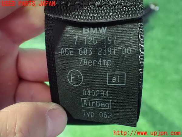 2UPJ-9240167075]BMW 318ti(AU20)助手席シートベルト 中古 (E46)_2