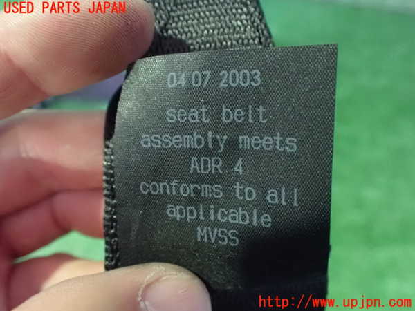 2UPJ-9240167075]BMW 318ti(AU20)助手席シートベルト 中古 (E46)_3