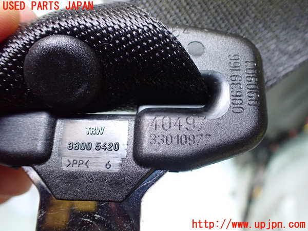 2UPJ-9240167185]BMW 318ti(AU20)左2列目シートベルト 中古 (E46)_2