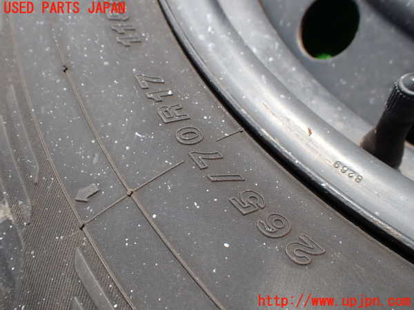 1UPJ-9240179039]FJクルーザー(GSJ15W)タイヤ　ホイール　1本④ 265/70R17 中古_2