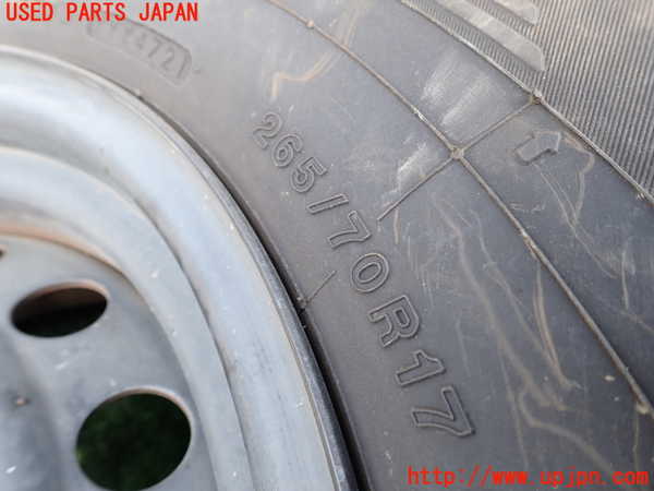 1UPJ-9240179038]FJクルーザー(GSJ15W)タイヤ　ホイール　1本③ 265/70R17 中古_2