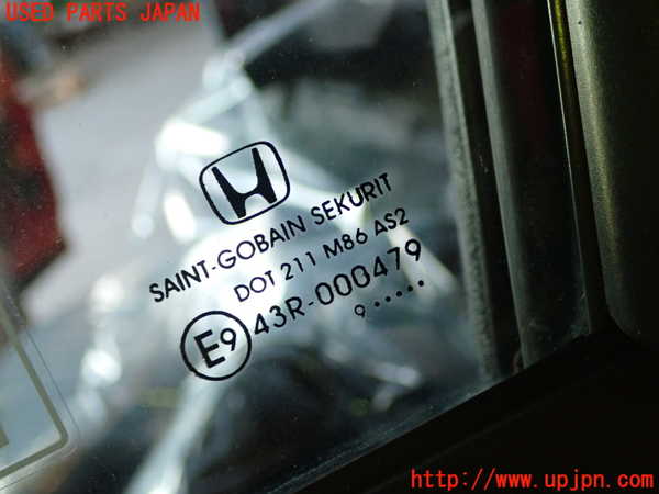 1UPJ-9240181260]シビック タイプR ユーロ(FN2)左ドア SAINT-GOBAIN SEKURIT 43R-000479 M86　中古_2