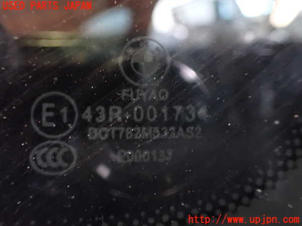 1UPJ-9240201380]BMW X1(AD20 F48)右クォーターガラス 43R-001734  中古_2