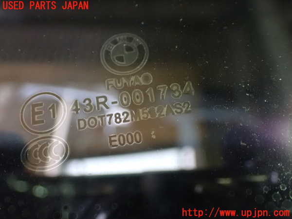 1UPJ-9240201382]BMW X1(AD20 F48)左クォーターガラス 43R-001734  中古_2