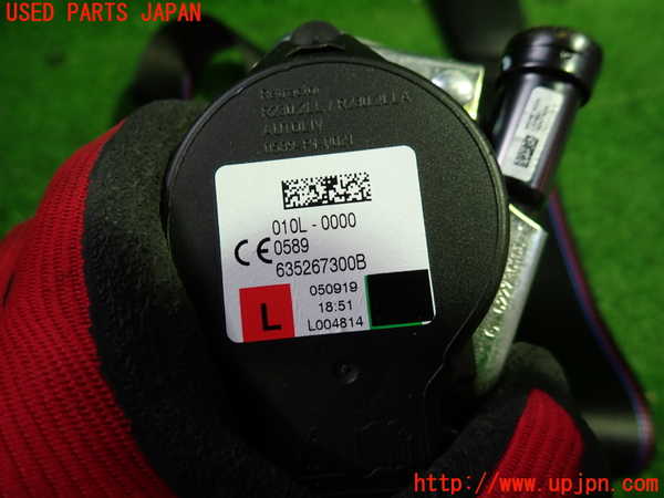 1UPJ-9240207075]BMW X1(AD20 F48)助手席シートベルト 中古_2