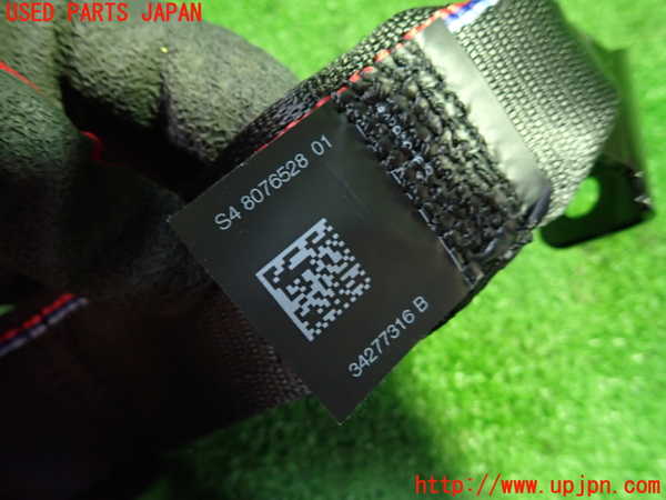1UPJ-9240207155]BMW X1(AD20 F48)右2列目シートベルト 中古_2