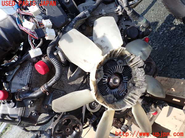 1UPJ-9240222003]FJクルーザー(GSJ15W)エンジンミッションセット（補器類・ECU付） 1GR-FE 5FAT 中古_2