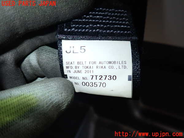 1UPJ-9240227185]FJクルーザー(GSJ15W)左2列目シートベルト 中古_2