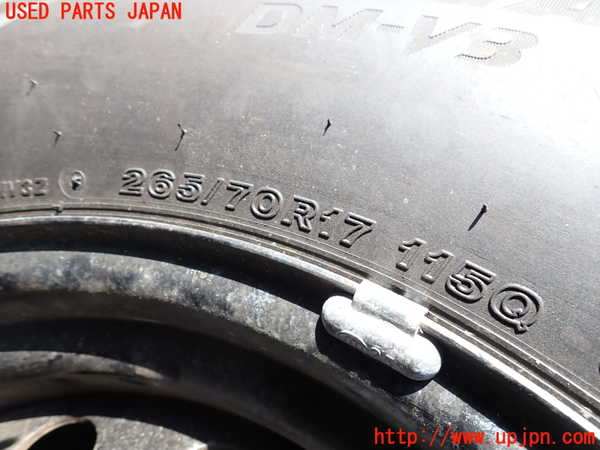 1UPJ-9240229036]FJクルーザー(GSJ15W)タイヤ　ホイール　1本① 265/70R17 中古_2