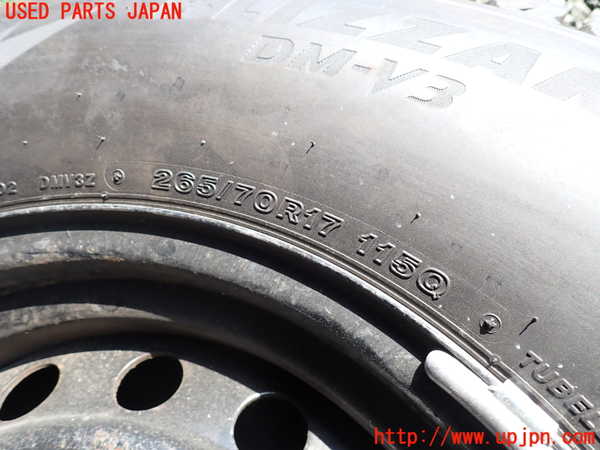 1UPJ-9240229039]FJクルーザー(GSJ15W)タイヤ　ホイール　1本④ 265/70R17 中古_2