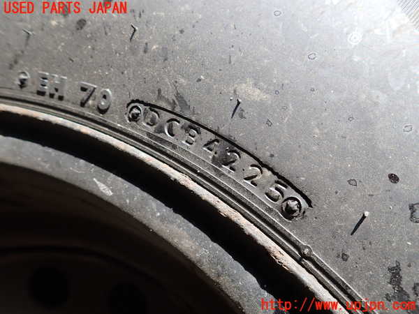 1UPJ-9240229039]FJクルーザー(GSJ15W)タイヤ　ホイール　1本④ 265/70R17 中古_3