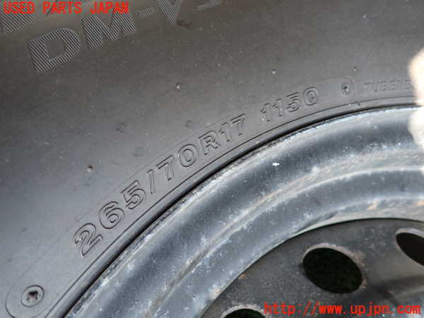 1UPJ-9240229038]FJクルーザー(GSJ15W)タイヤ　ホイール　1本③ 265/70R17 中古_2