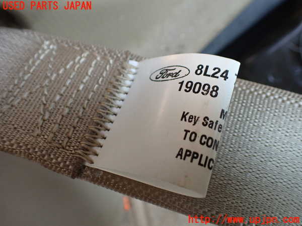 1UPJ-9240237185]エクスプローラー(1FMEU74P)左2列目シートベルト 【左ハンドル】 中古_2