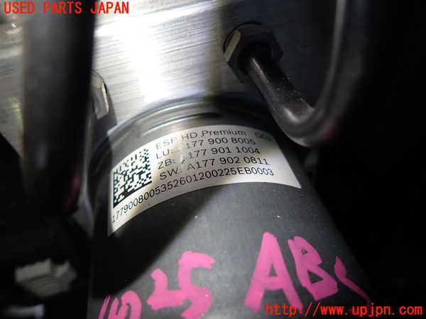 1UPJ-9240254040]ベンツ A200 d(177012 W177)ABSアクチュエーター 中古_2