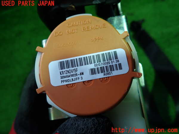 1UPJ-9240257075]ベンツ A200 d(177012 W177)助手席シートベルト 中古_2