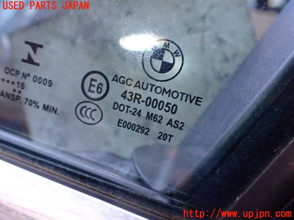 2UPJ-9240271260]BMW 523i ツーリング F11(XL20)左前ドア 中古 AGC M62 43R-00050_3
