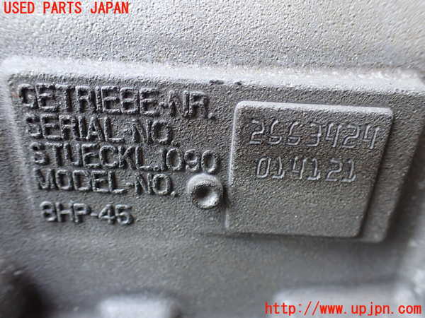 2UPJ-9240273010]BMW 523i ツーリング F11(XL20)ミッション AT N20B20B 中古_3