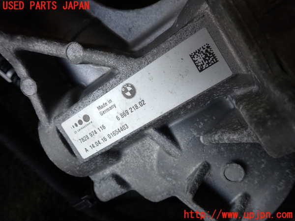 2UPJ-9240274235]BMW 523i ツーリング F11(XL20)パワステギアボックス 中古_5