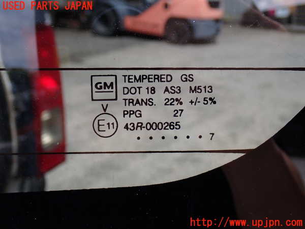 2UPJ-9240281566]ハマーH3(型式不明)バックドア リアゲート ハッチ 中古 PPG M513 43R-000265_4