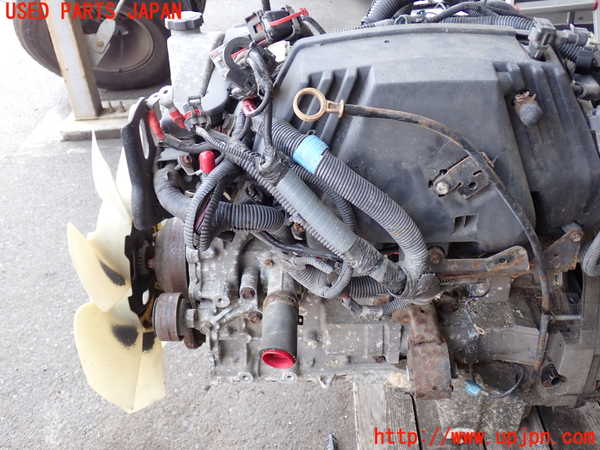 2UPJ-9240282010]ハマーH3(型式不明)エンジン 3J 4WD 中古_4