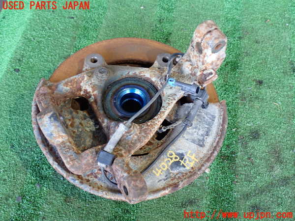 2UPJ-9240284295]ハマーH3(型式不明)左フロントナックルハブ 中古_2