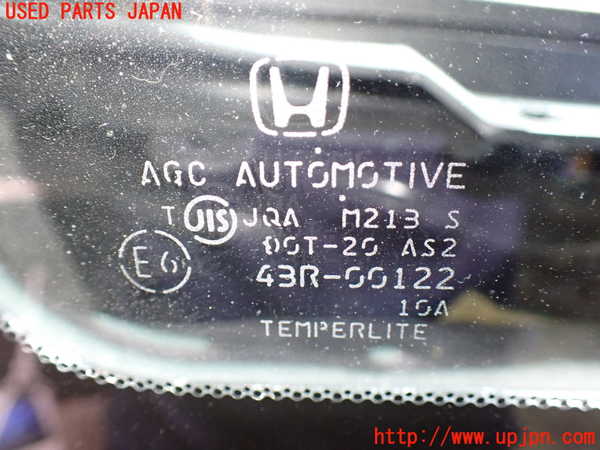 1UPJ-9240311202]ステップワゴン スパーダ(RK5)左フロント三角窓ガラス 中古(43R-00122 M213)_2