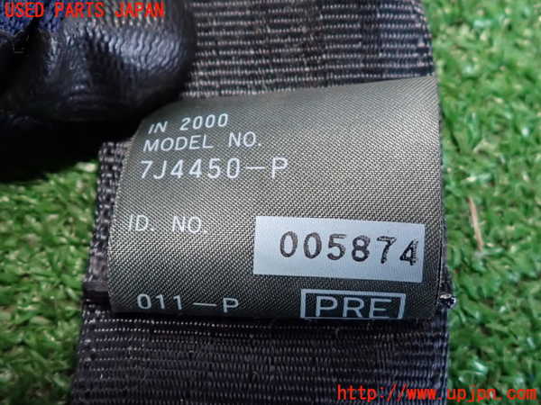 2UPJ-9240337075]セルシオ(UCF31)助手席シートベルト 中古_3