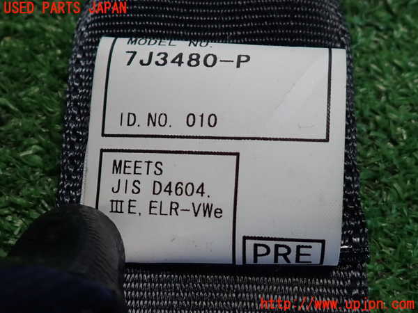 2UPJ-9240337155]セルシオ(UCF31)右2列目シートベルト 中古_2