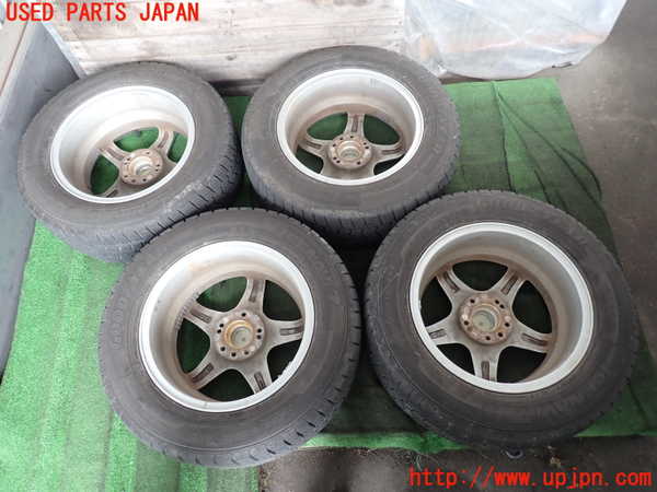 2UPJ-9240339030]セルシオ(UCF31)社外 タイヤ　ホイール　4本セット 225/60R16 中古_2