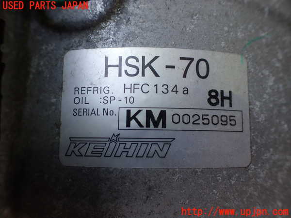 2UPJ-9240346025]フィット(Fit) ハイブリッド(e：HEV)(GP1)エアコンコンプレッサー 中古_2