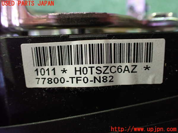 2UPJ-9240347865]フィット(Fit) ハイブリッド(e：HEV)(GP1)運転席側エアバッグカバー 中古_3
