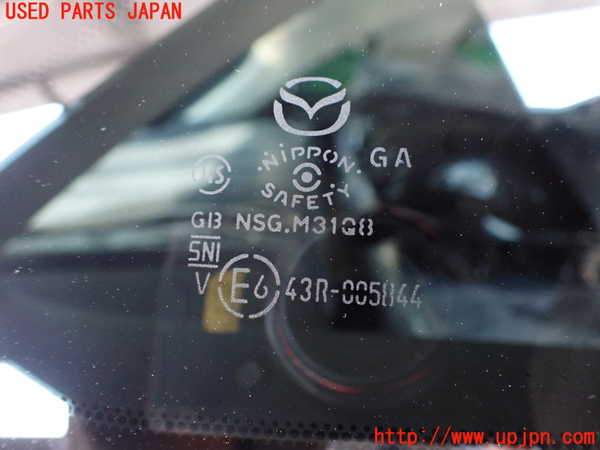 2UPJ-9240361380]CX-3(DK5FW)右クォーターガラス 中古(43R-005844 M31Q8)_2
