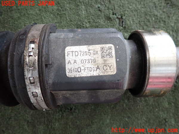 2UPJ-9240364010]CX-3(DK5FW)右フロントドライブシャフト 中古_4
