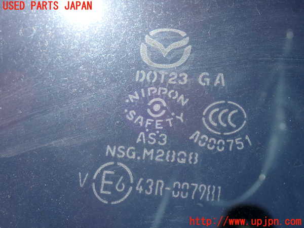 2UPJ-9240371380]CX-5(KE2AW)右クォーターガラス 中古(43R-007981 M28Q8)_2