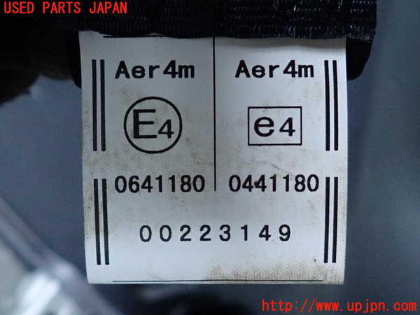 2UPJ-9240377185]CX-5(KE2AW)左2列目シートベルト 中古_3