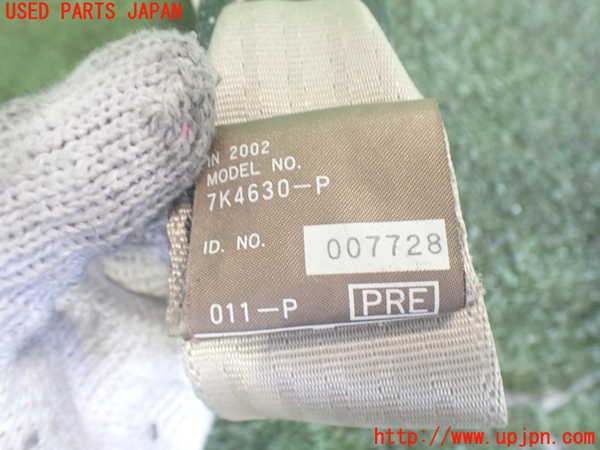 2UPJ-9240387075]セルシオ(UCF31)助手席シートベルト 中古_2