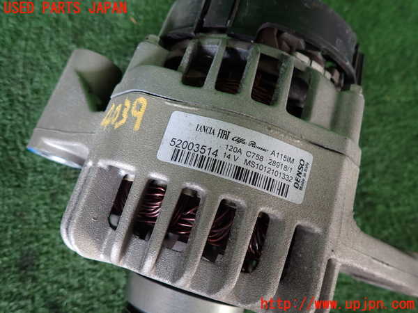 2UPJ-9240396015]アバルト・595(31214T)オルタネーター(ダイナモ) 中古_3