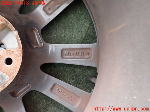 2UPJ-9240399037]アバルト・595(31214T)タイヤ　ホイール　1本② 205/40ZR17 中古_5