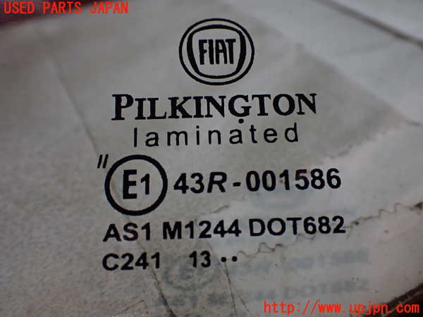 2UPJ-9240411195]アバルト・595(312142)フロントガラス 中古 PILKINGTON M1244 43R-001586_3