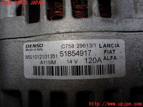 2UPJ-9240416015]アバルト・595(312142)オルタネーター(ダイナモ) 中古_3