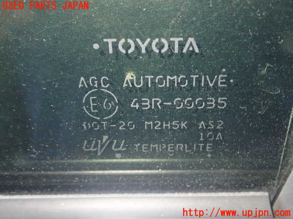 1UPJ-9240421260]MIRAI(ミライ)(JPD20)左前ドア AGC M2H5K 中古_2