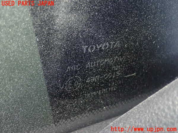 1UPJ-9240421380]MIRAI(ミライ)(JPD20)右クォーターガラス 中古_2