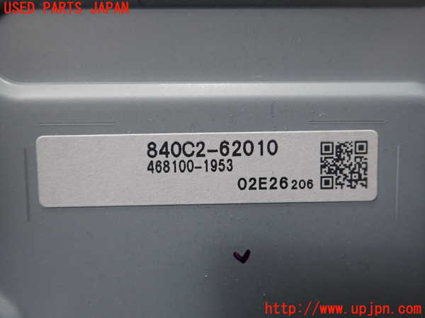 1UPJ-9240426147]MIRAI(ミライ)(JPD20)コンピューター2 (840C2-62010) 中古_2