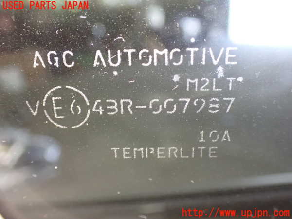 1UPJ-9240431380]ソリオ バンディット(MA36S)右クォーターガラス 中古 AGC M2LT 43R-007987_2