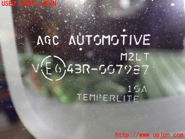 1UPJ-9240431382]ソリオ バンディット(MA36S)左クォーターガラス 中古 AGC M2LT 43R-007987_2