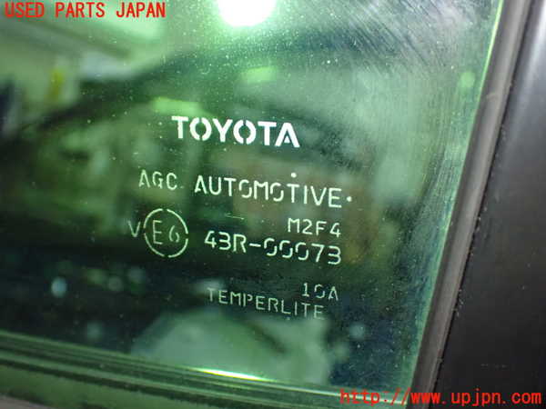 1UPJ-9240441290]カムリハイブリッド(AXVH70)右後ドア AGC M2F4 中古_4