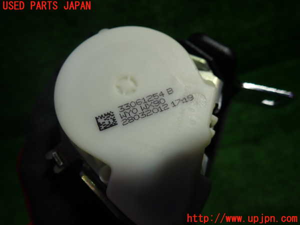 1UPJ-9240487155]BMW アクティブハイブリッド5(AH5)(FZ35)(F10)右2列目シートベルト 中古_2