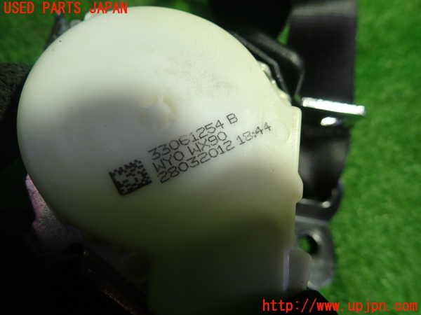 1UPJ-9240487185]BMW アクティブハイブリッド5(AH5)(FZ35)(F10)左2列目シートベルト 中古_3
